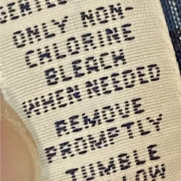 POLO RL BLUE & ORANGE CHECK LONG SLEEVE BUTTON DOWN SHIRT/SIZE 2XL/NEVER WORN!!! - Picture 5 of 6